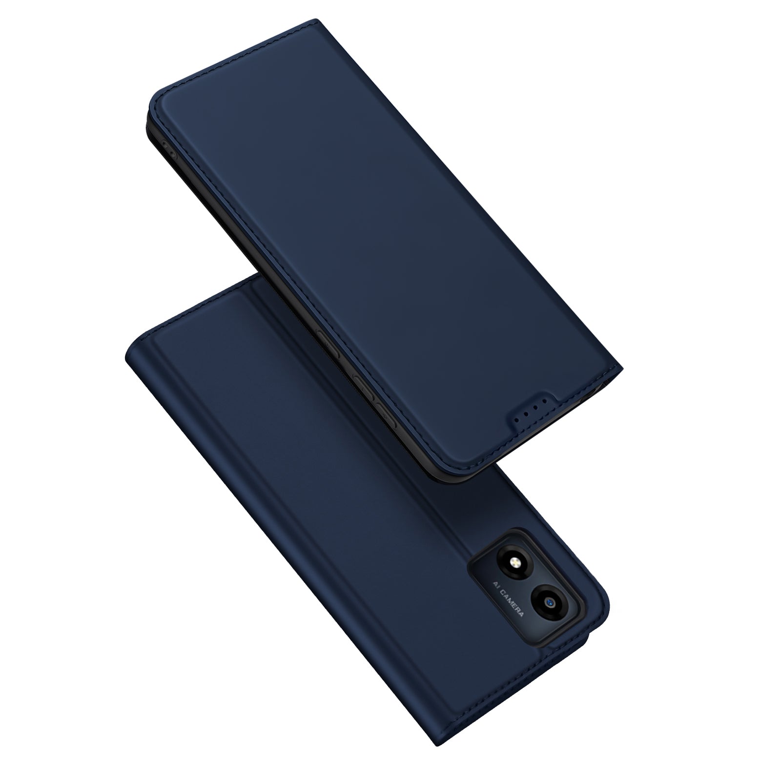 DUX DUCIS Skin Pro Series For Motorola Moto E13 4G PU Leather Phone Stand Case Card Holder Anti-drop Phone Cover DUX DUCIS Skin Pro Series For Motorola Moto E13 4G PU Leather Phone Stand Case Card Holder Anti-drop Phone Cover